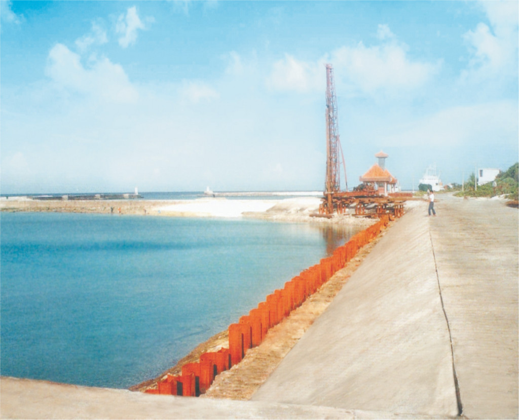 三沙市某部钢板桩码头工程（港口与航道工程）.jpg