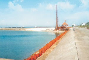 三沙市某部钢板桩码头工程（港口与航道工程）